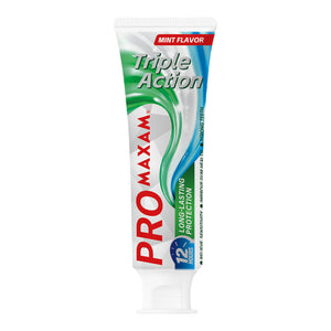 PT-PRO-150TC PRO MAXAM-TRIPLEACTION TOOTHPASTE